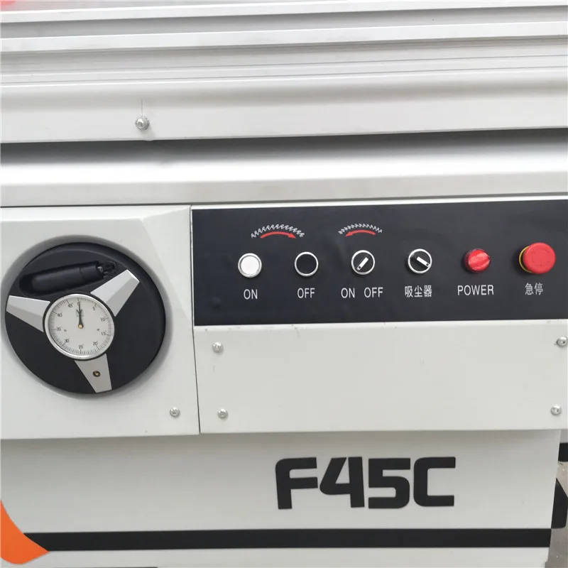 

Woodorking sliding table cutting panel saw machine