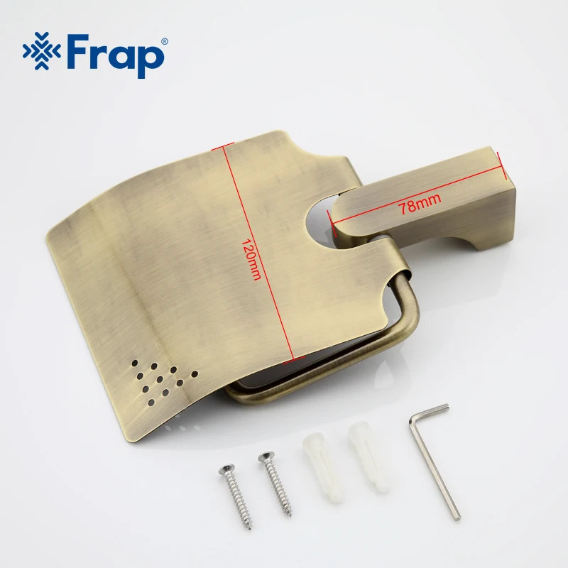 Античная бронзовая Обложка Frap держатель для туалетной бумаги и полотенец