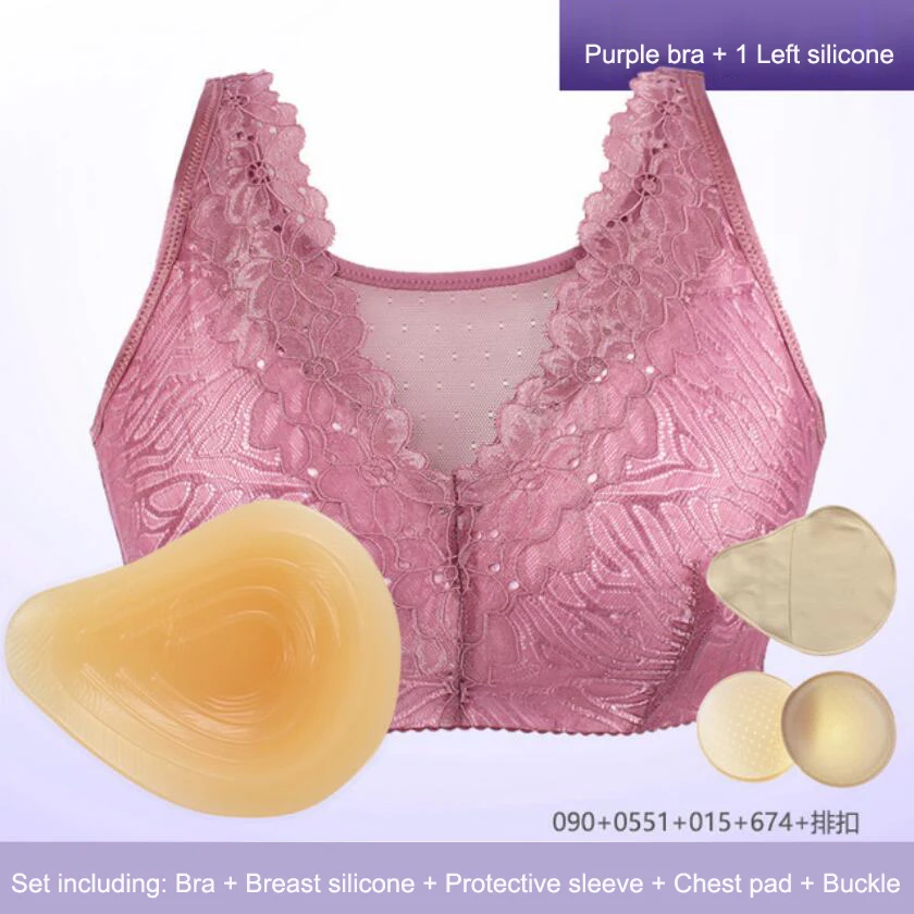 5 шт./компл. без стального кольца тонкий бюстгальтер + Силиконовые Поддельные