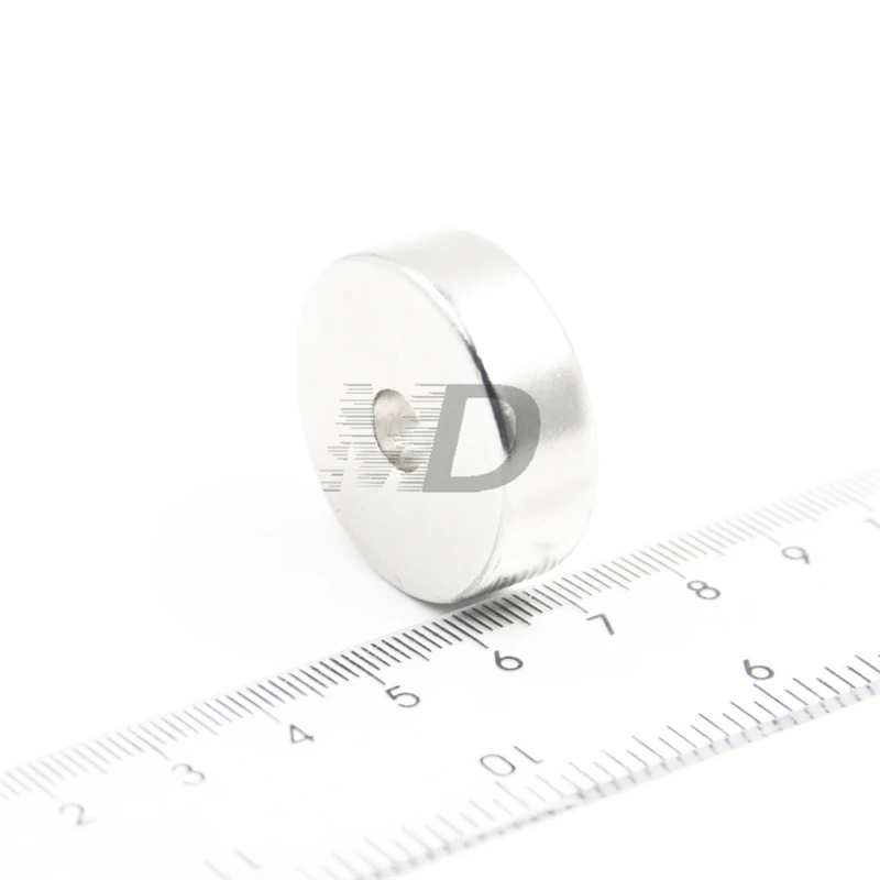 1 шт. супер сильные Круглые неодимовые потайные кольцевые магниты 30 мм x 10