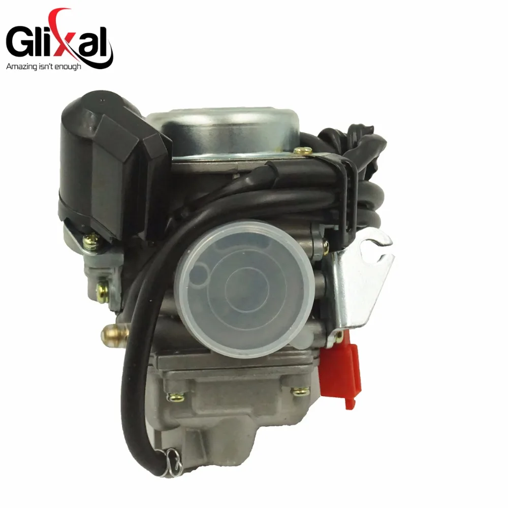Glixal GY6 125cc 150cc 26 мм CVK карбюратор Карбюратор с электрическим дросселем для 152QMI 157QMJ