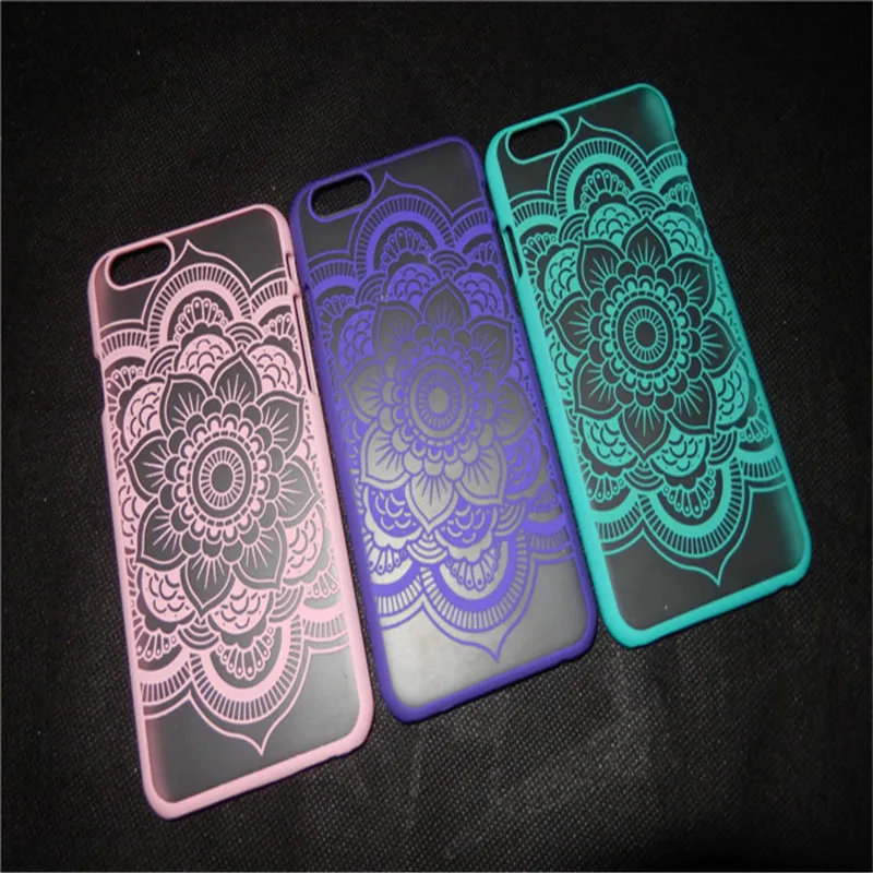Новые Классические чехлы для телефонов с кружевами и цветами мандалы Apple iphone 6