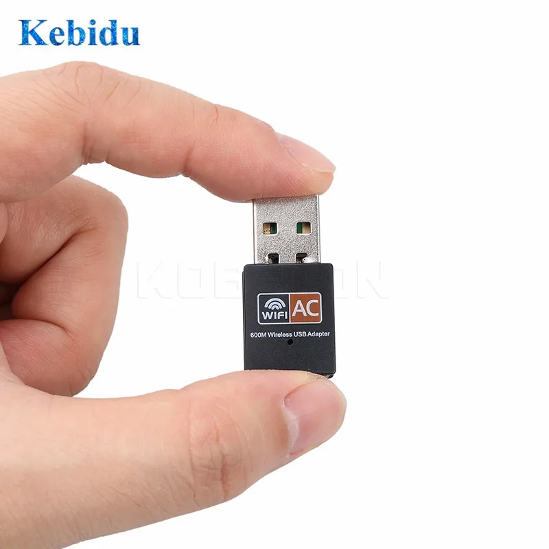 Беспроводная сетевая карта KEBIDU 600 Мбит/с WiFi адаптер wi-fi антенна ПК 2 4 + 5 8 ГГц
