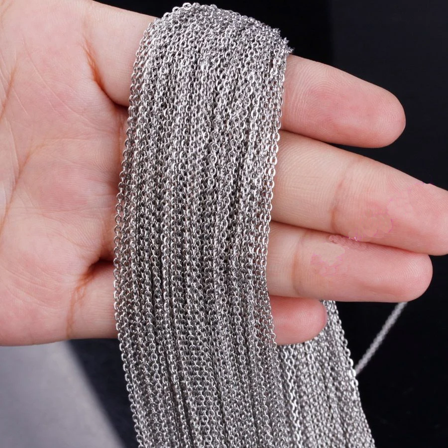 Оптовая продажа DIY Ювелирные изделия Новая 316L нержавеющая сталь 1 5/2 0/2 4/3 2 мм