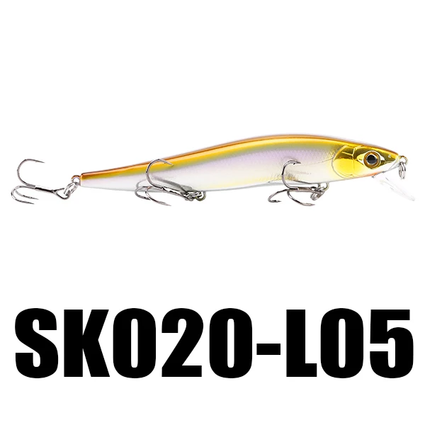 1 Pieces Color L05 SeaKnight SK020 приманка в виде гольяна, 1 шт., приманка для рыбалки, 1,0 м, 11 см, 14 г, Искусственные воблеры в соленой воде, плавающая приманка для рыбалки, 10 цветов - Цвет: 1 Pieces Color L05