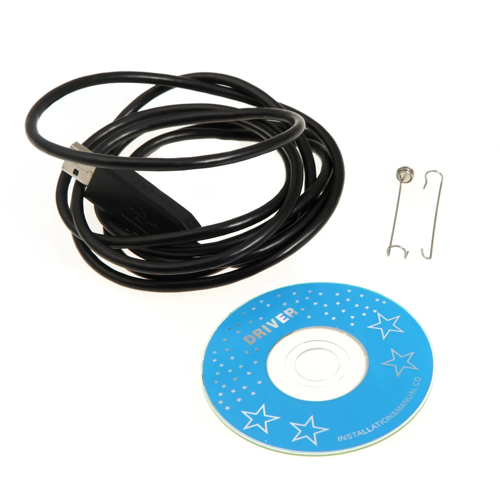 Водонепроницаемый 7 мм USB осмотр бороскоп эндоскоп змейка 6 шт LED 2 м трубка
