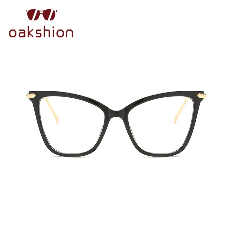 Женские очки с кошачьими глазами GUIEM HOUSE большие металлические оправы брендовые