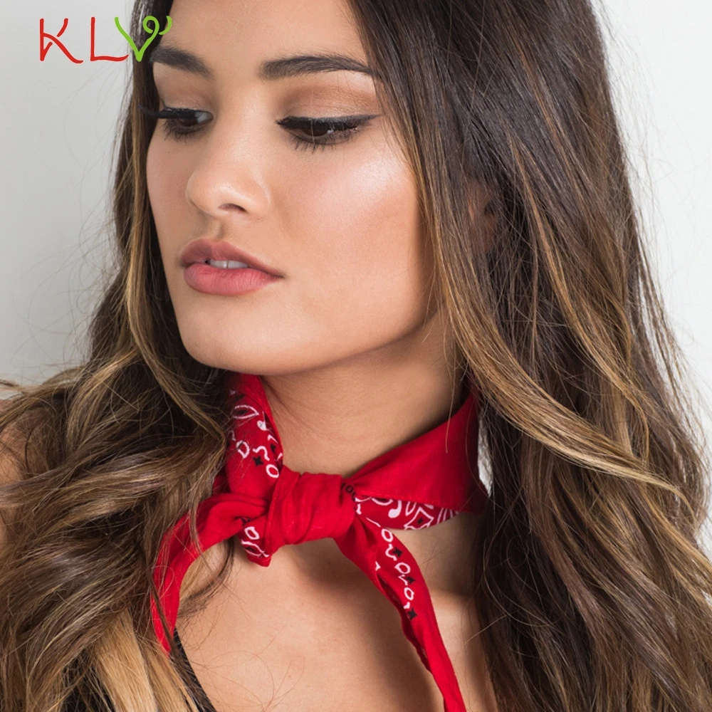 Женский шарф SIF бандана с квадратной головкой 802 | Аксессуары для одежды