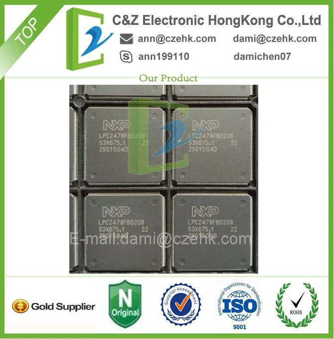 LPC2478FBD208 LQFP208 LPC2478 новое и оригинальное Бесплатная доставка 5 предметов/партия в