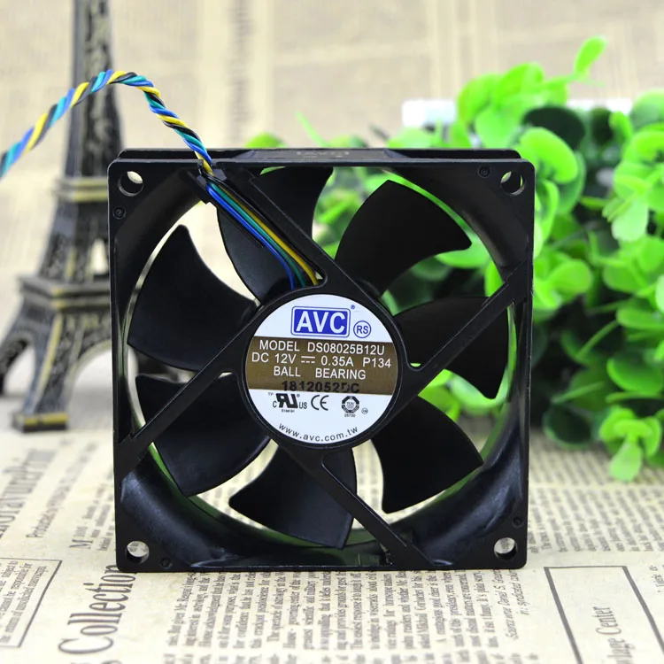 Бесплатная доставка. 8025 12 v 0 35 A DS08025B12U P134 двойной шар большой объем воздуха