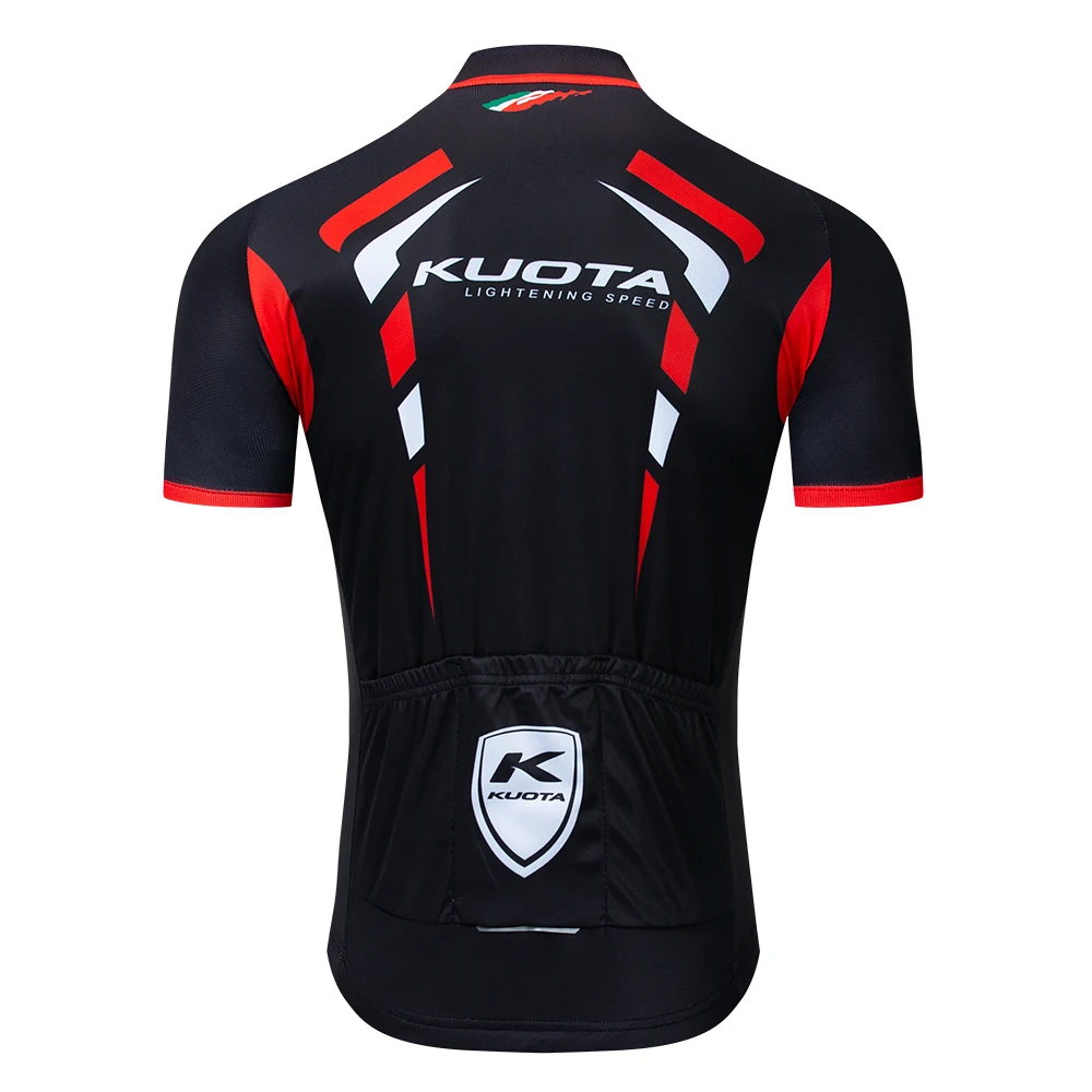 Мужская велосипедная форма KUOTA 2019 Pro зеленая летняя быстросохнущая одежда