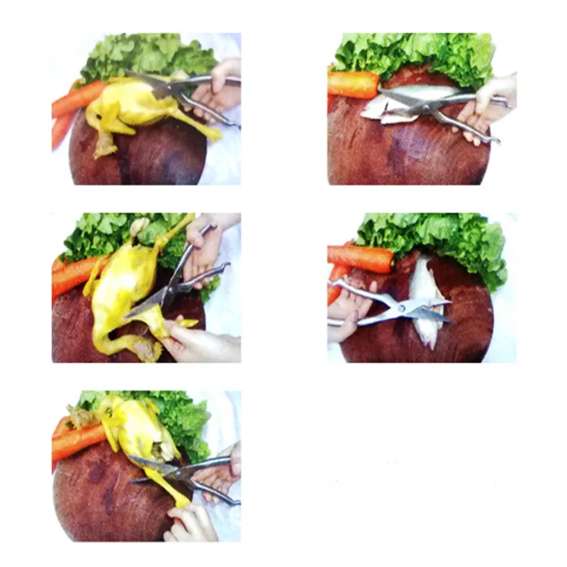 2019Strong Knives Kitchen Shears Stainless Steel Poultry Fish Chicken Bone Scissors Gadgets Chef Japanese Knife Cooking | Дом и сад