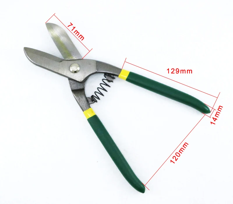 10 дюймов ножницы для резки листового металла tin snips прямой ручкой | Инструменты