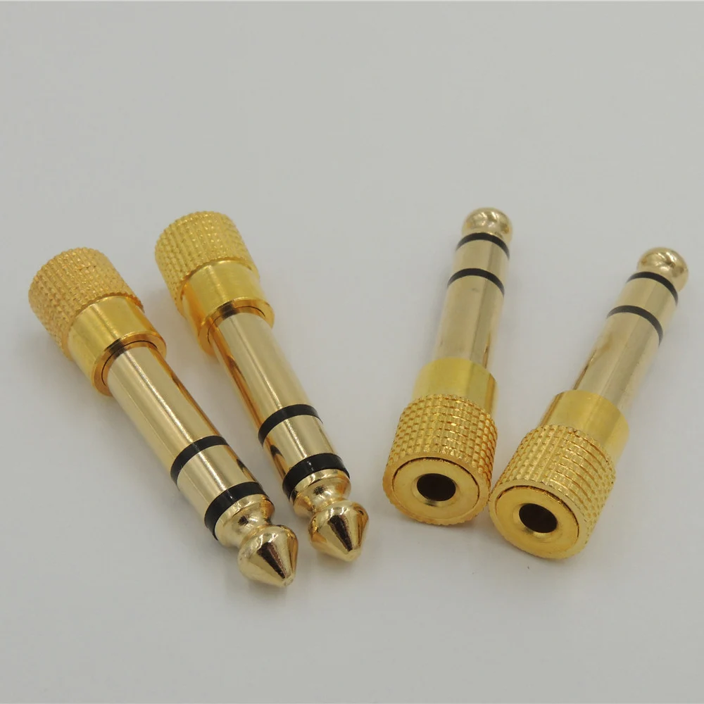 6 35 мм 1/4 &quotПапа до 3 5 1/8&quot женские наушники стерео аудио моно разъем адаптера |