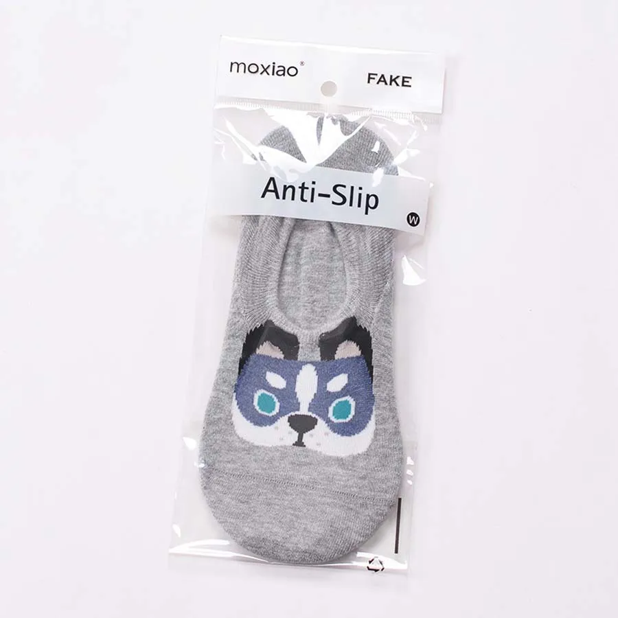 Носки женские в Корейском стиле милые модные креативные невидимые носки с