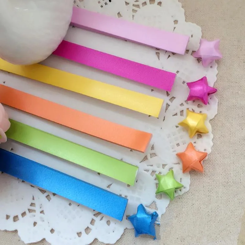 20 штук набор бумаги для скрапбукинга бумажные цветы Звездный Свет Счастливая