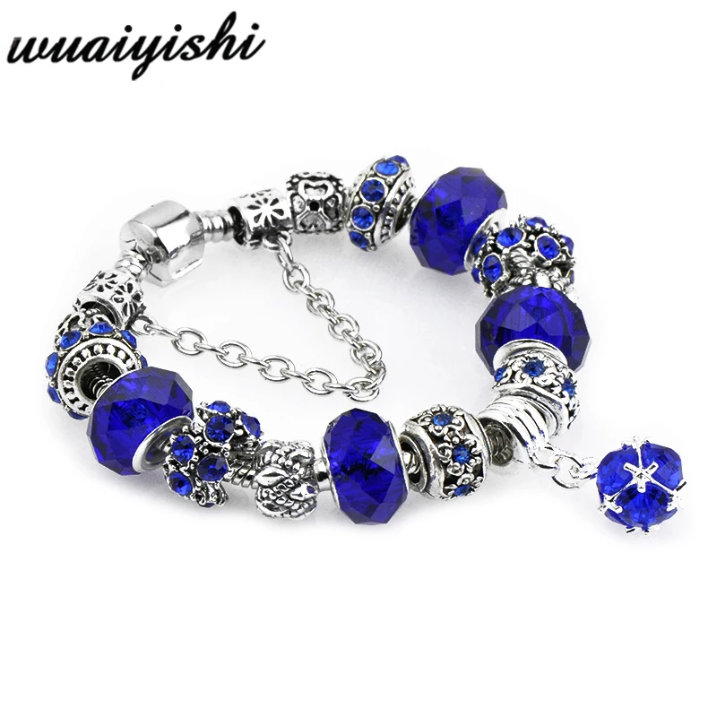 Античный браслет с подвесками и надписью Love e beads 4 ядра 18 19 20 21 см|Цепочки браслеты|
