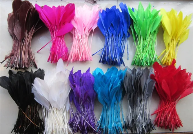 Новинка! 20 шт. гусиное крыло белого цвета с перьями длина 13 18 см|goose wing feathers|wings