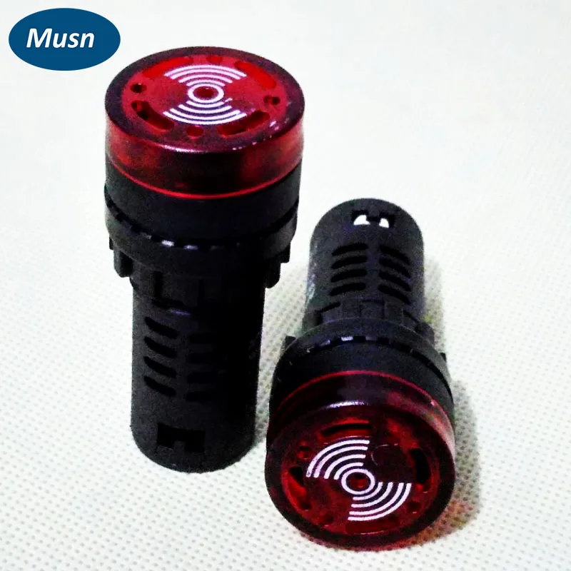 10 шт./лот AD16-22SM Световой индикатор сигнальная лампа вспышка зуммер 12 В 24 220 380 |