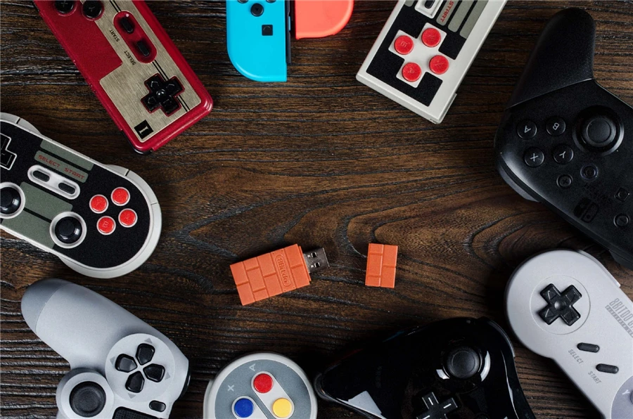 8bitdo USB Беспроводной приемник для Nintendo переключатель Поддержка PS3 PS4 контроллер