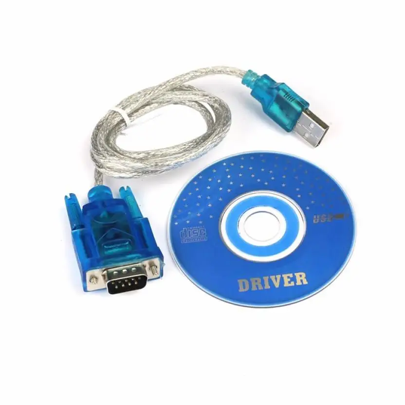 Переходник с USB на RS232 DB9 Serial COM поддержка PLC Прямая поставка 2 апреля|Кабели USB| |