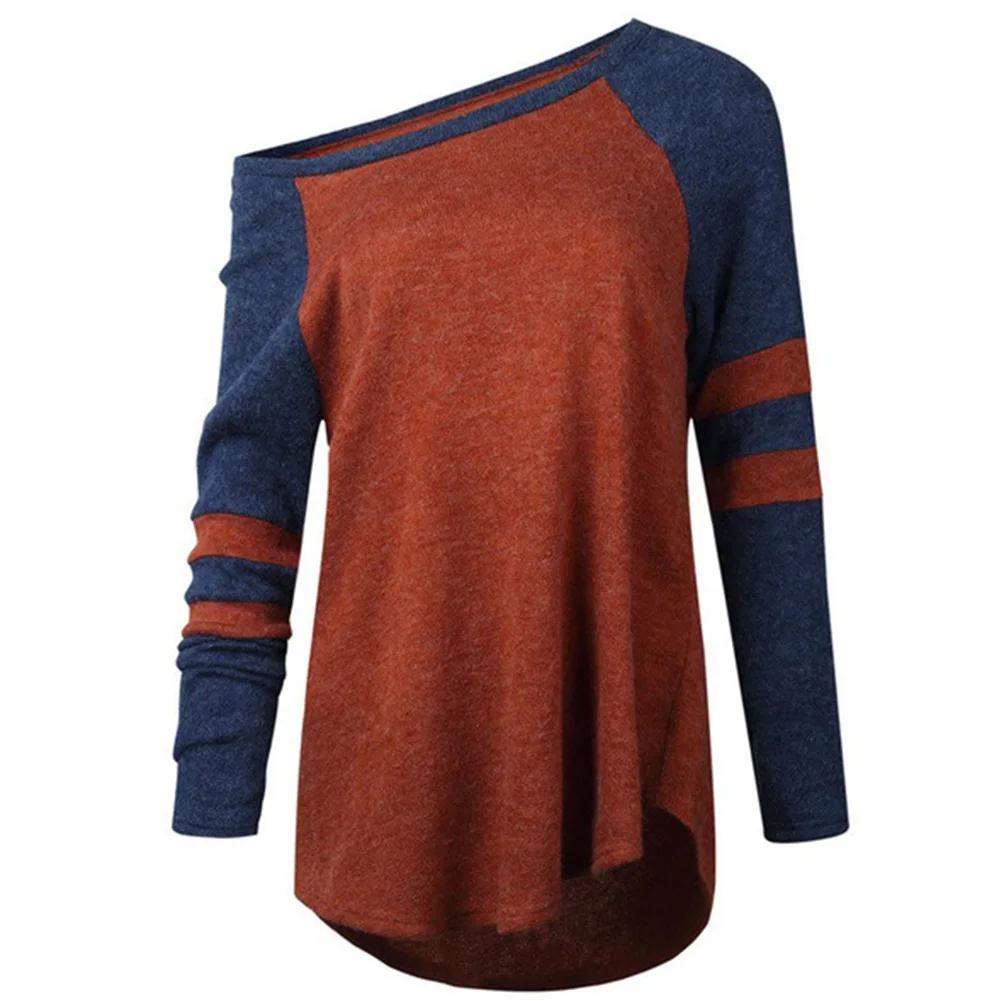 Новинка 2019 года осень весна для женщин свитер трикотаж мода с открытыми плечами