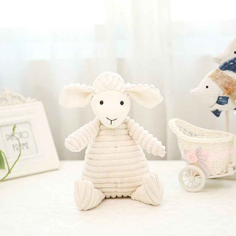 RECOBIE 2019 New Striped Plush Toy Corduroy Duck mouse sheep rhinoceros Doll Birthday Gift Wedding Baby Appease | Игрушки и хобби