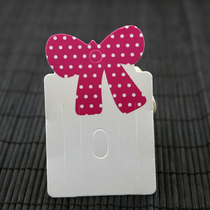 100 шт. витрина для ювелирных изделий упаковка заколка волос Резиновая лента