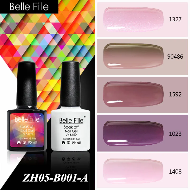 Belle FILLE 10 мл телесного цвета розового и фиолетового цветов Цвет фиолетовый