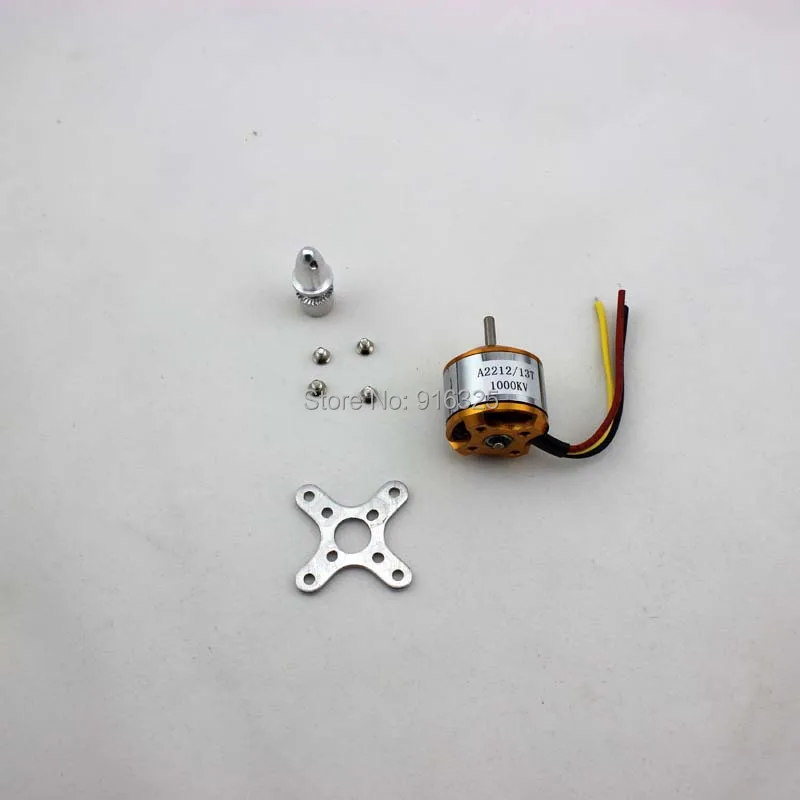 Бесщеточный двигатель A2212 1000KV 13T и бесщеточный ESC 30A 2 шт. вращающийся пропеллер 1045