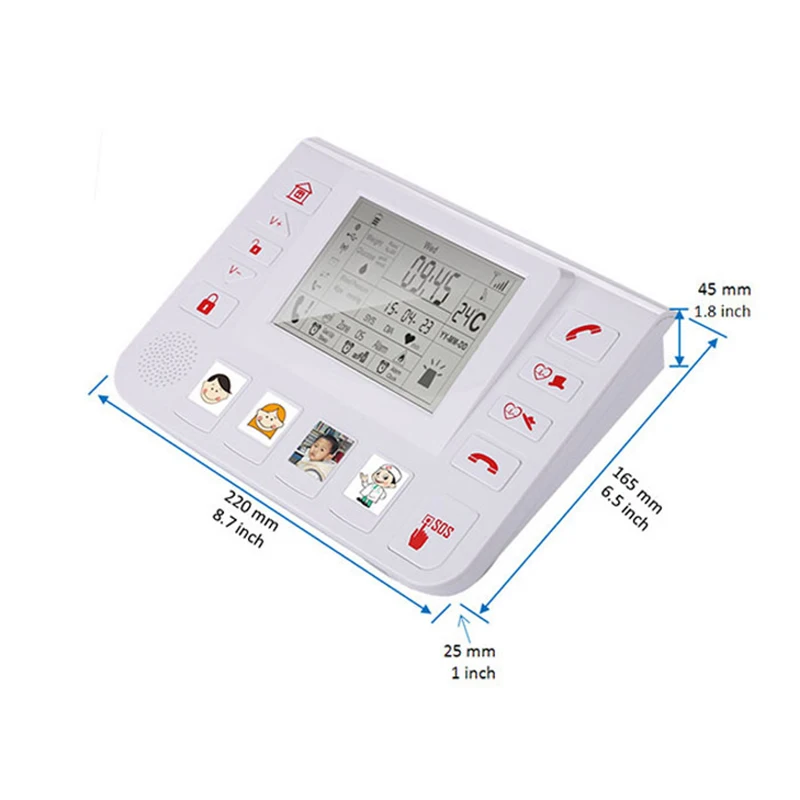 Сигнализация для пожилых людей система наблюдения за температурой Осенняя