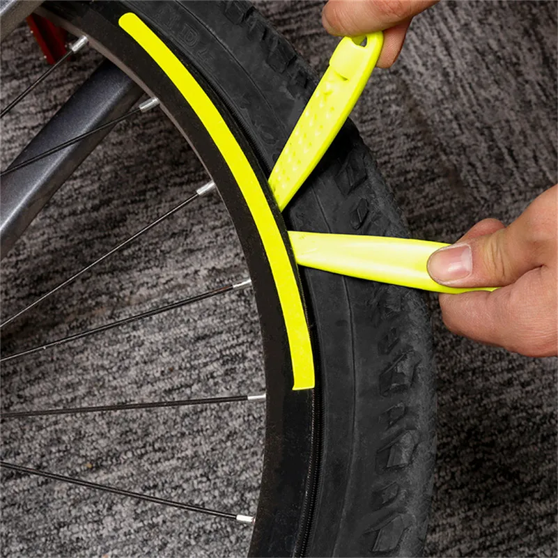 WEST BIKING Mountain Bike Tire Repair Tools Portable No Glue Chip Tyre Spoon Bicycle Road Cycling Set | Спорт и развлечения