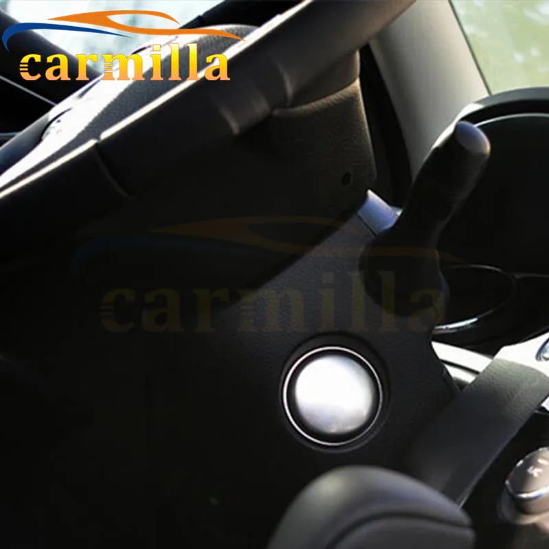 Защитный чехол для ключа зажигания автомобиля Carmilla стикер из нержавеющей стали с