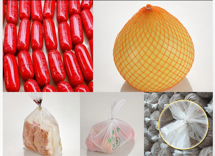 Автоматический индукционный клиппер для сосисок машина u образный колбасы