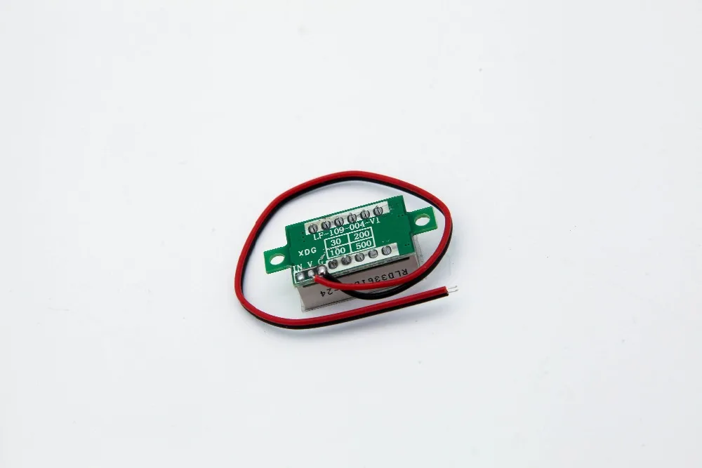 HOT Red LED display Mini Digital 4v-30v Voltmeter Tester Voltage Panel Meter For Electromobile Motorcycle Car Free Shipping | Инструменты
