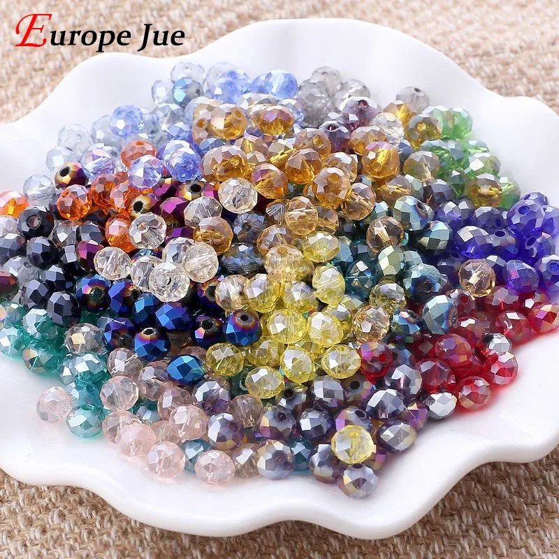 Высококачественные плоские круглые Австрийские хрустальные бусины 5040 разных цветов 100 шт./партия поставка 4 мм 6 мм 8 мм 10 мм 12 мм 14 мм