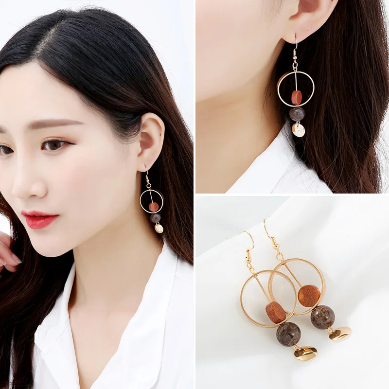 Кисточка ручной работы серьги 2019 трендовые черные красные желтые зеленые