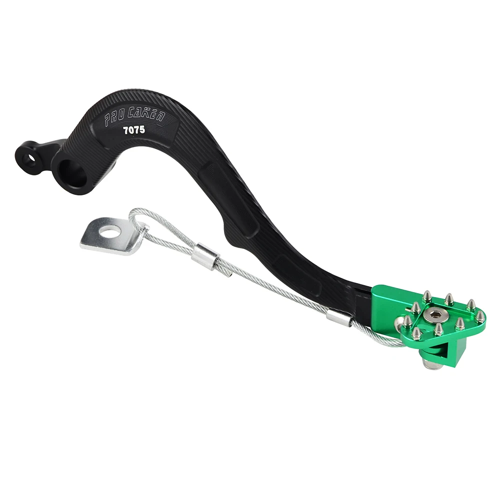Подножка для ног Колки рычаг заднего тормоза Kawasaki KX450F 2007-2017 KLX450R 2008-2009 KX 450F 450 F KLX 450R