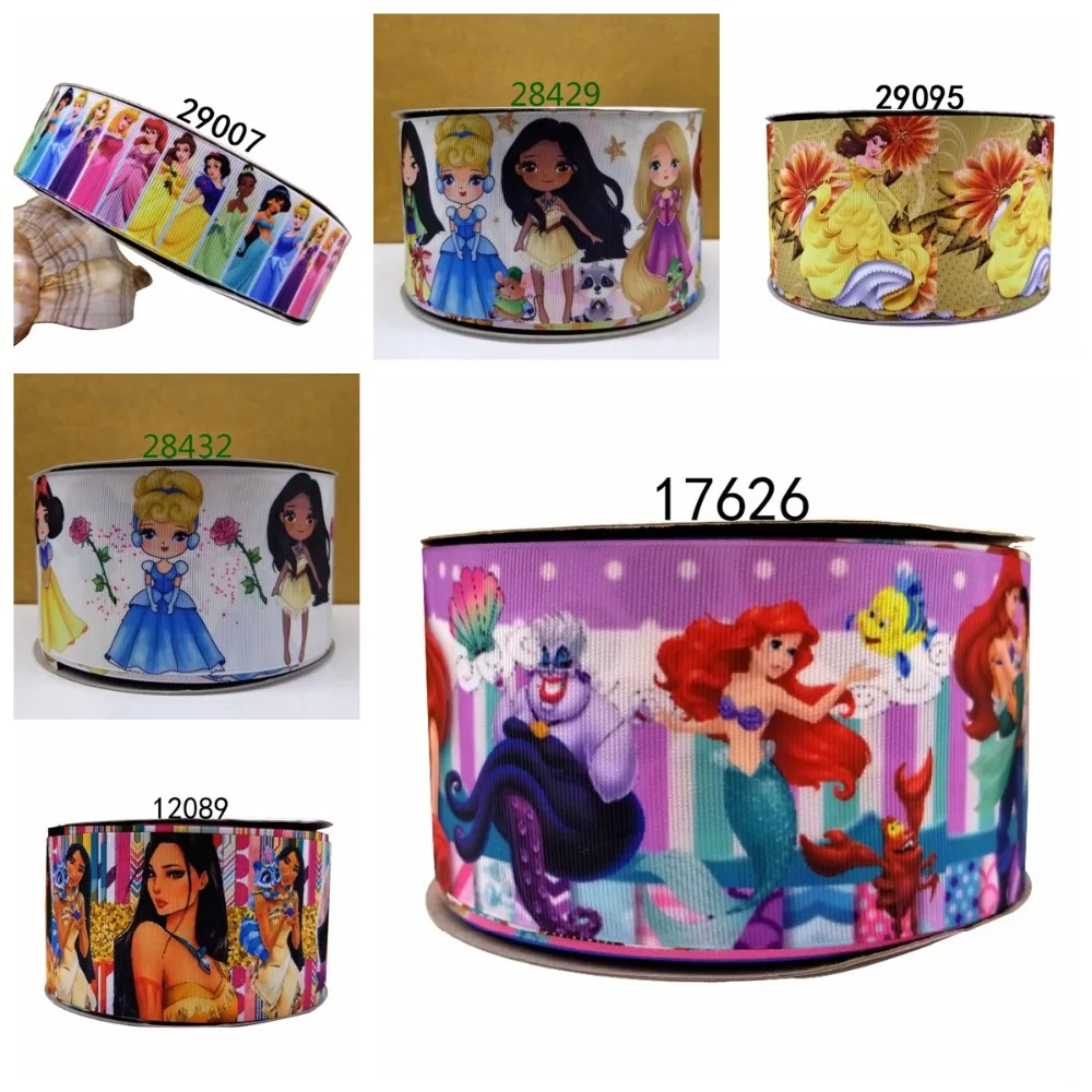 50 двор мультфильм печатных grosgrain ленты 17626