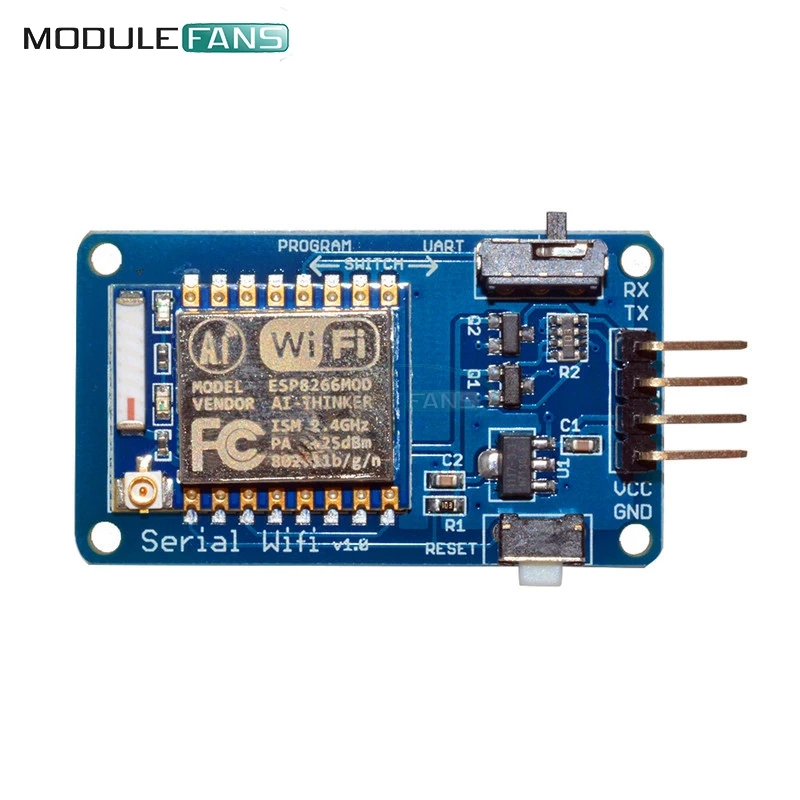 ESP8266 ESP 07 ESP07 Wi Fi серийный модуль приемопередатчика Беспроводной борту 3 V 5V 8N1 TTL UART