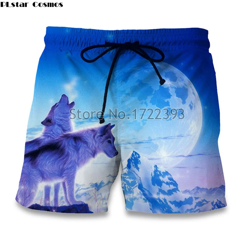 PLstar Cosmos новые модные летние пляжные брюки мужские повседневные шорты 3d принт