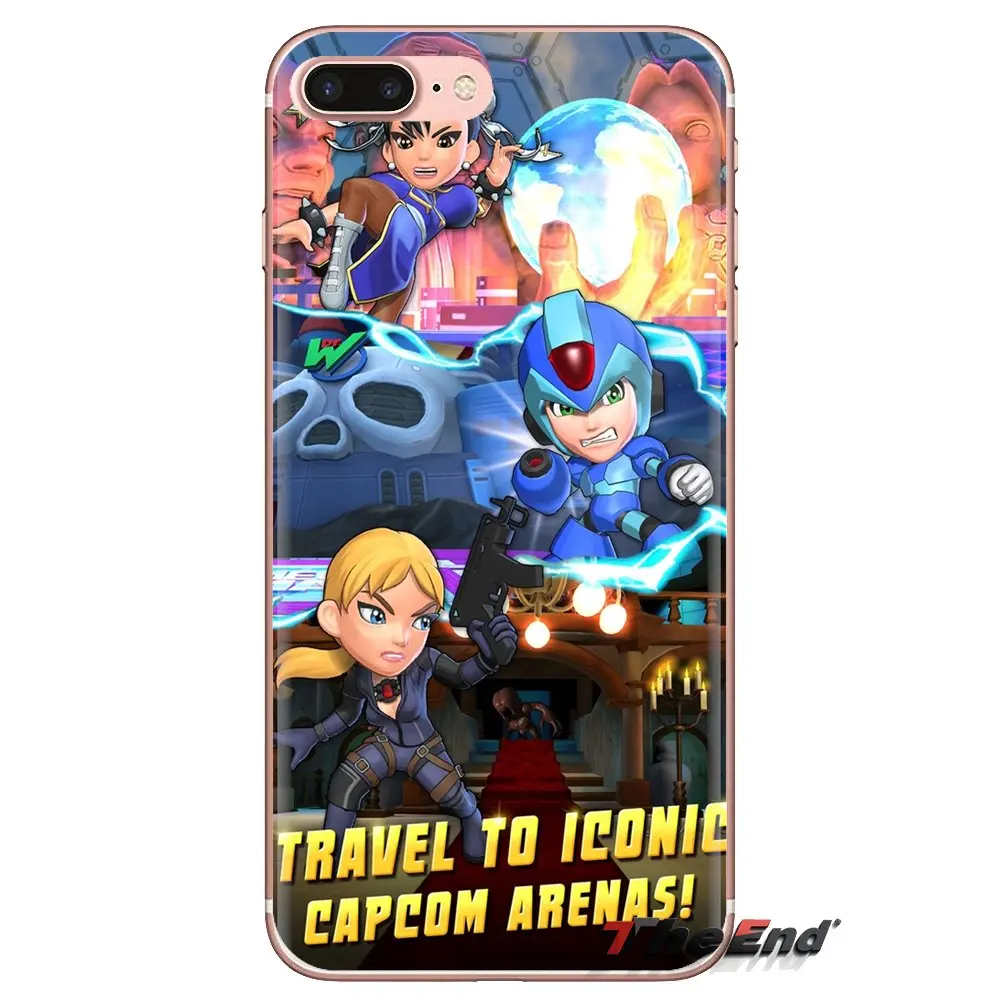 Прозрачный мягкий чехол для Samsung Galaxy S3 S4 S5 Mini S6 S7 Edge S8 S9 S10 Plus Note 3 4 5 8 9 Anime Games IOS |