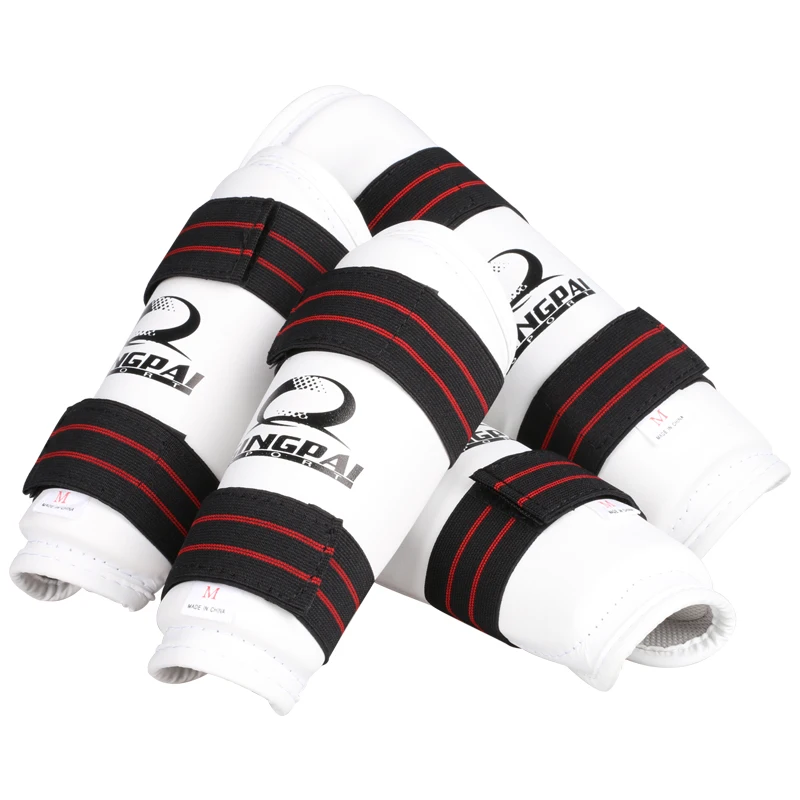 

1 Pair Shin Guard For Kick Boxing MMA Karate Taekwondo Sanda Fight Protective Equipment Muay Thai Protector Shin Arm Leg Guards