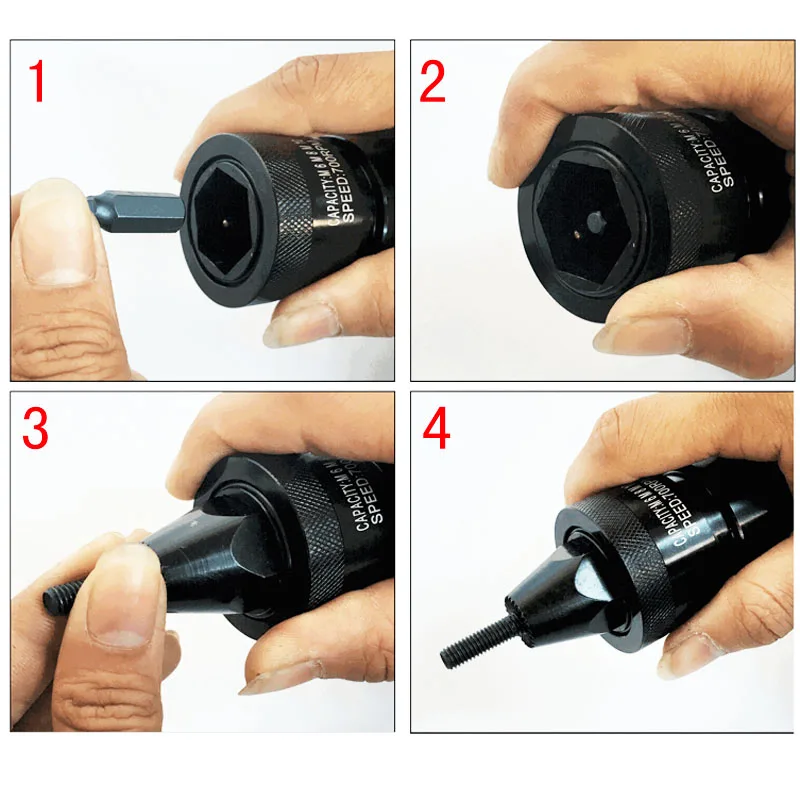 M3/M4/M5/M6/M8/M10/M12 Пневматические заклепочники пневматический Вытяните сеттер - Фото №1