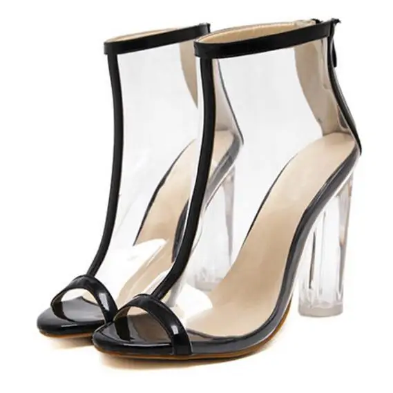 Zapatos Mujer Ladies Summer Clear Wedding Shoes Sexy High Heels Woman Chaussure Femme Women Sandals Pumps P161626 | Обувь