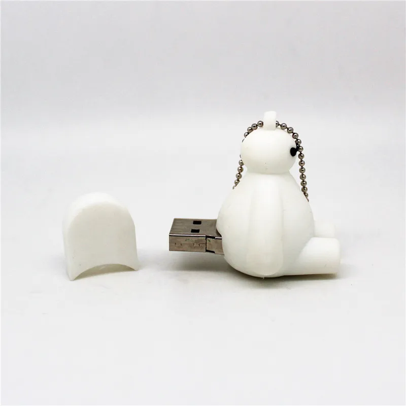 USB флеш-накопитель Cartoon Baymax 4 ГБ 8 16 32 64 карта памяти Big Hero 6 милая флешка подарок