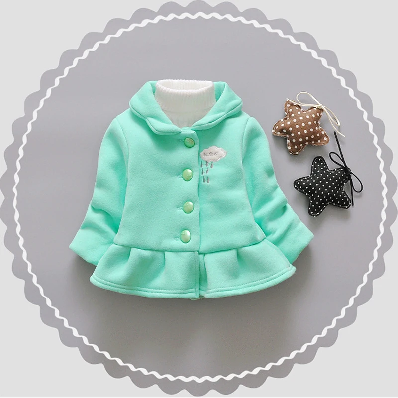 Детская хлопковая куртка для девочек с мультяшным принтом|infant spring jacket|baby girl cardigan