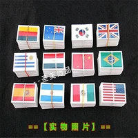 50pcs national flag stickers european football championship waterproof temporary tattoo paper face stickers hot sale