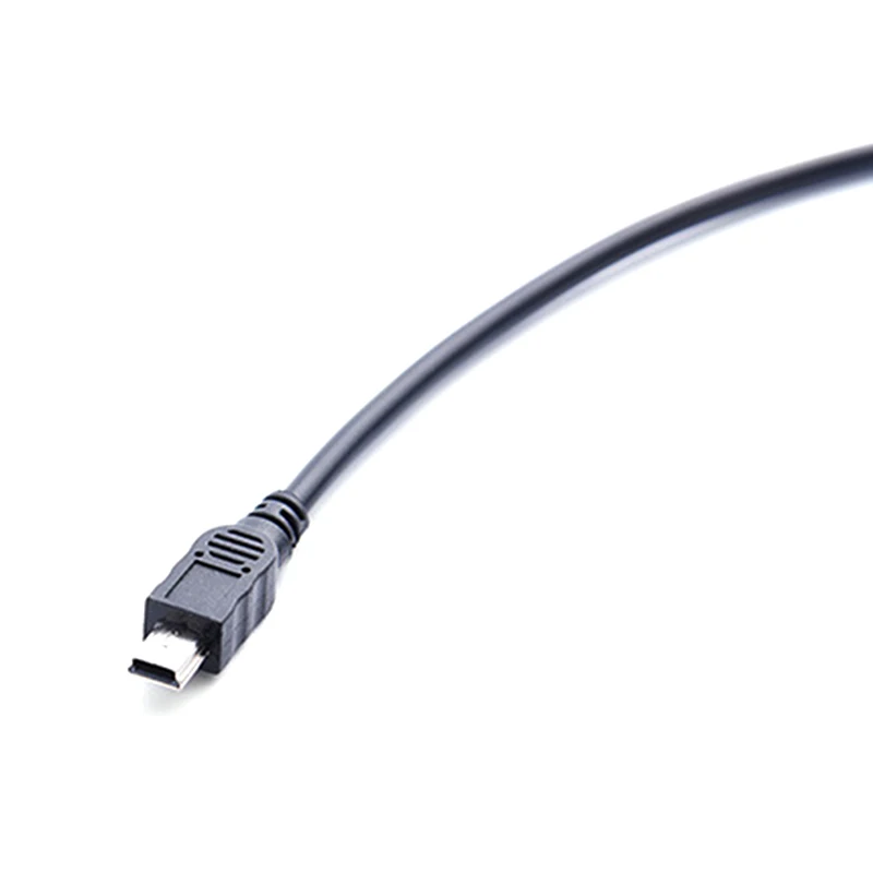 Мини USB штекер для 5-контактного винтового соединителя с защитной клеммной вилкой
