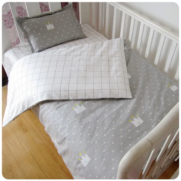3 шт. набор постельного белья для детской кроватки из хлопка|baby bedding set|cot babybedding set |